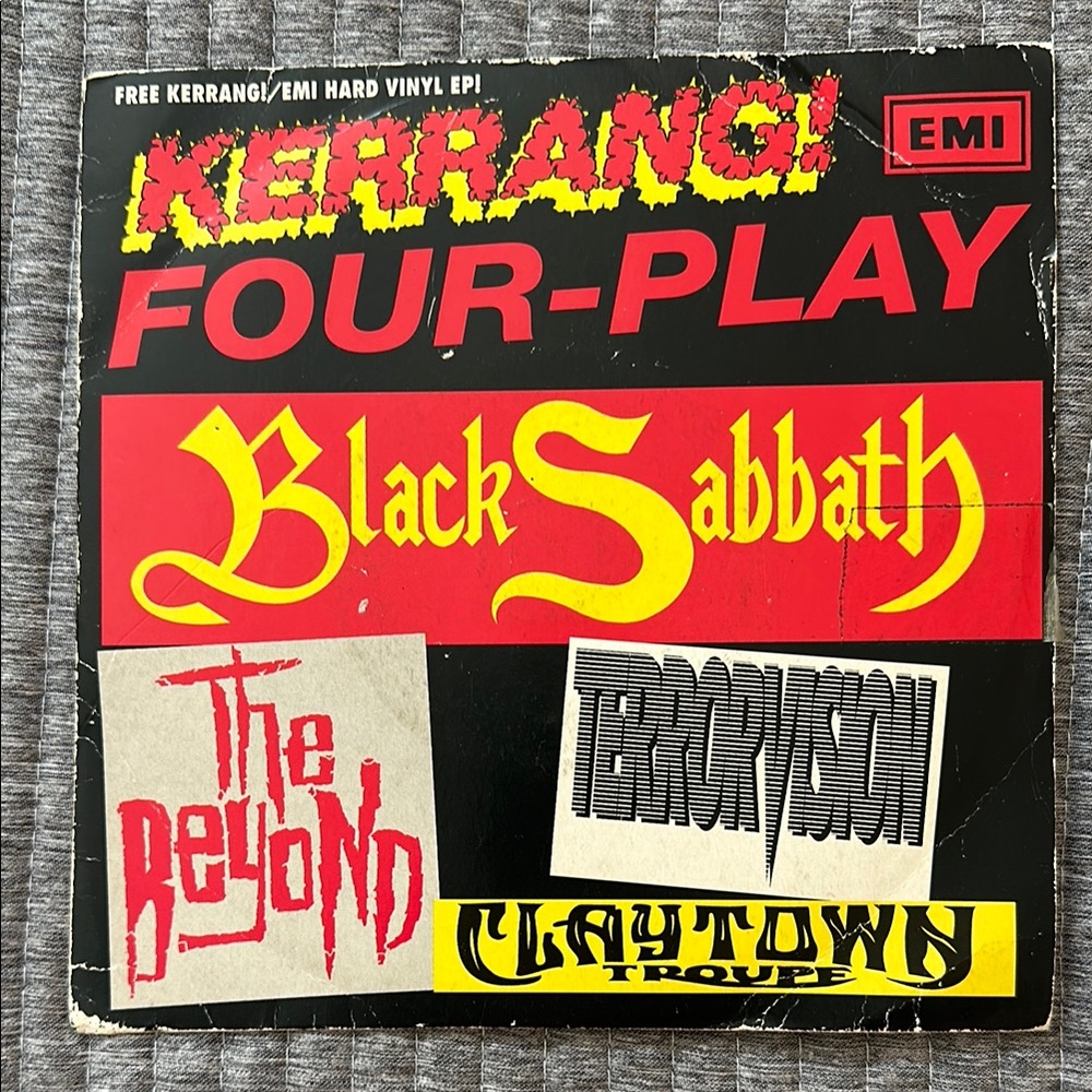 Kerrang foreplay 7 inch vinyl record album
